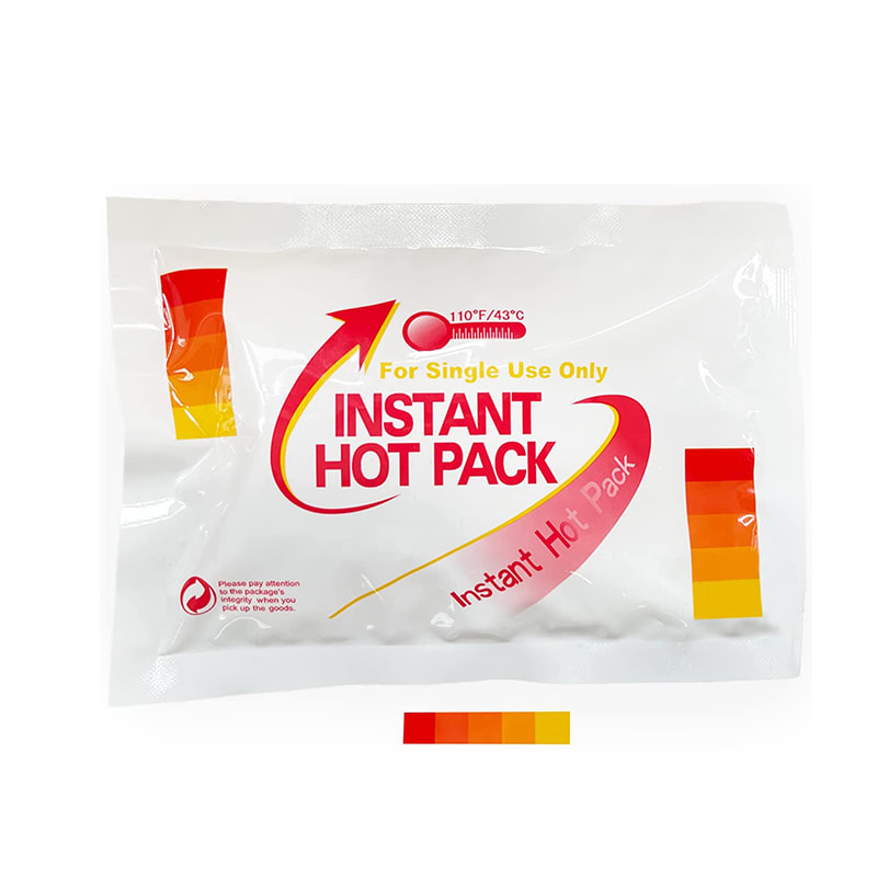 Konfigurowalne PVC wielokrotnego użytku Instant Hot Pack dla kontuzji 