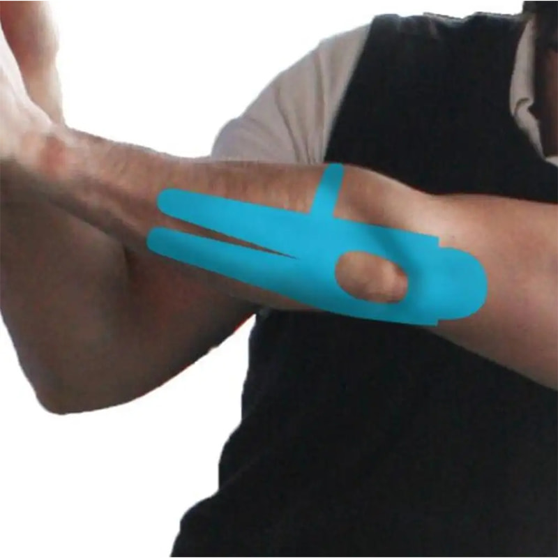 Kinesiology Tape Elbow Pre -Cut Wsparcie