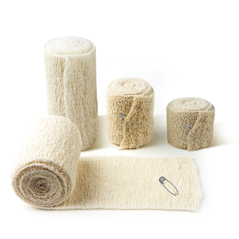 B.P. Bandaż bandażowy Bandage Crepe Bandaż wełny